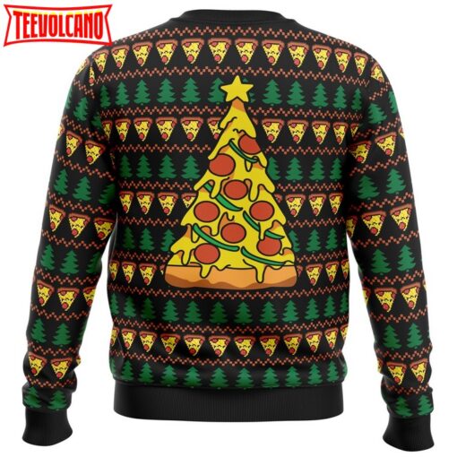 Merry Pizza Ugly Christmas Sweater