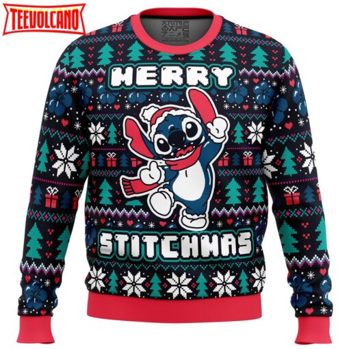 Merry Stitchmas Stitch Ugly Christmas Sweater