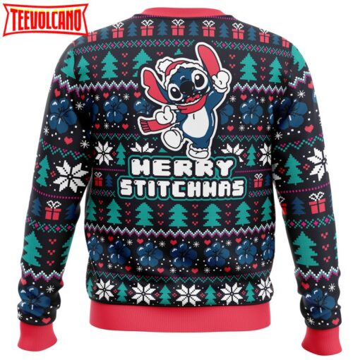 Merry Stitchmas Stitch Ugly Christmas Sweater