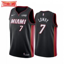 Miami Heat Kyle Lowry Black Icon Jersey