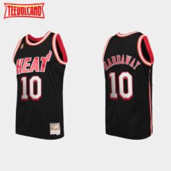 Miami Heat Tim Hardaway Black Throwback Jersey