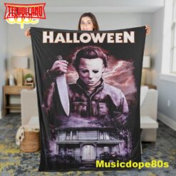 Michael Myers Halloween Horror Classic Poster Premium Blanket