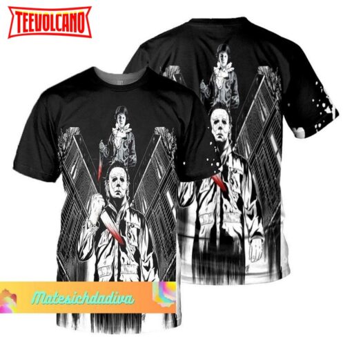 Michael Myers Halloween Killers 3D Hoodie Trending