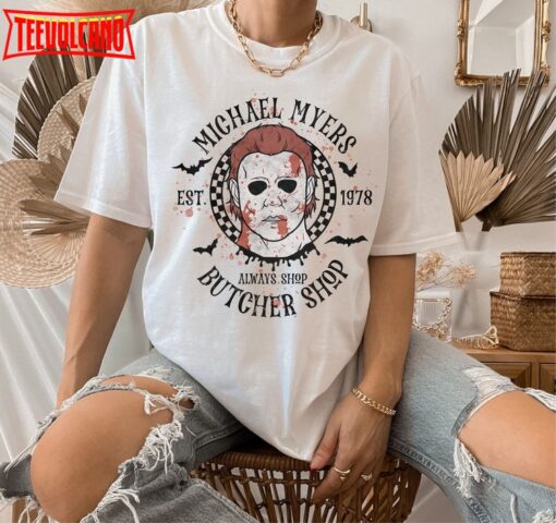 Michael Myers Sublimation Horror Movie T-Shirt