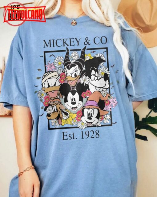 Mickey and Co Halloween Shirt, Mickey and Co 1928 Shirt