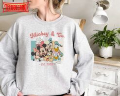 Mickey And Co Sweatshirt,Disney Mickey And Co Est 1928 Sweatshirt