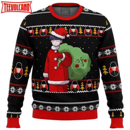 Mob Psycho 100 Santa Ugly Christmas Sweater