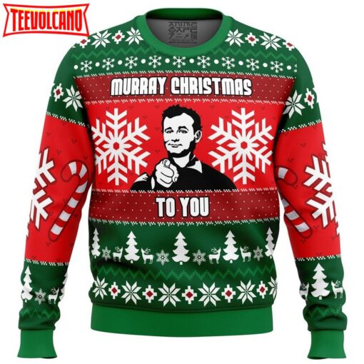 Murray Christmas Bill Murray Ugly Christmas Sweater