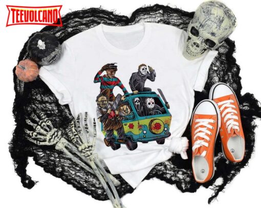 Mystery Machine Halloween Shirt, Horror Movies Halloween Shirt