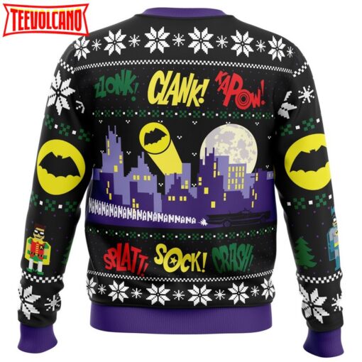 Nananana Christmas Batman DC Comics Ugly Christmas Sweater