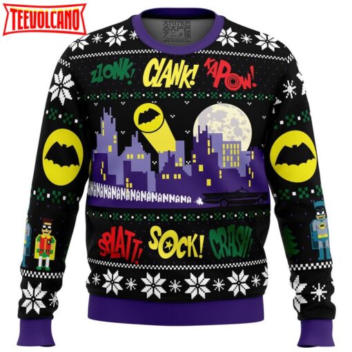 Nananana Christmas Batman DC Comics Ugly Christmas Sweater