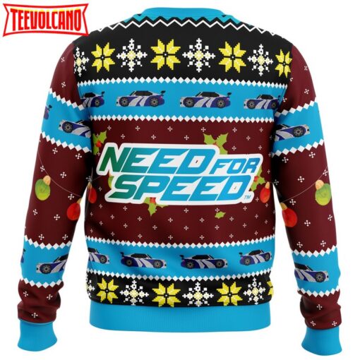 Need For Speed Ugly Christmas Sweater