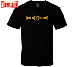 New Tshirt Gin Blossoms Rock Band Basic Clothing High Quality