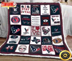 NFL Houston Texans NFL Football Sherpa Fleece Blanket