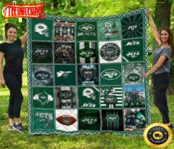 NFL New York NFL Football Sherpa Fleece Blanket