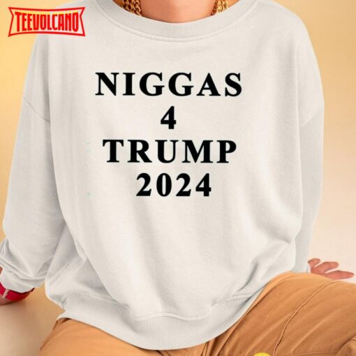 Niggas For Trump 2024 Shirt