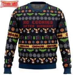 No Cookies After Midnight Gremlins Ugly Christmas Sweater