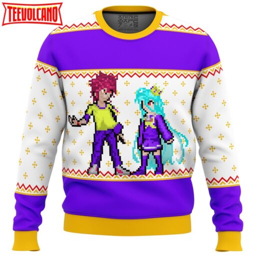 No Game No Life Sprites Ugly Christmas Sweater