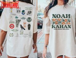 Noah Kahan Stick Season 2023 Tour Double Side Shirt