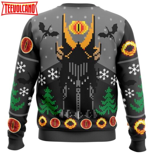 One Christmas to Rule Them All The Lord of the Rings Ugly Christmas Sweater