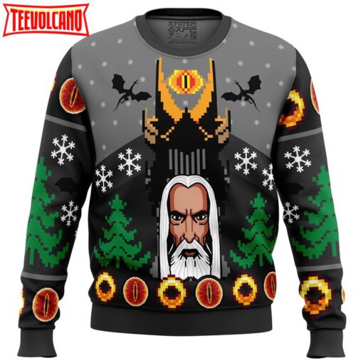 One Christmas to Rule Them All The Lord of the Rings Ugly Christmas Sweater