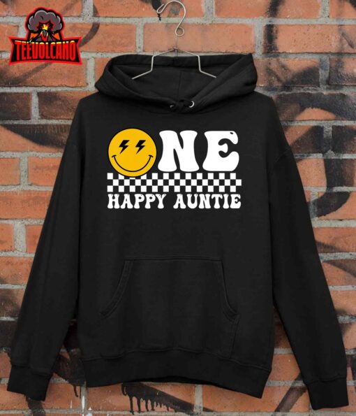 One Happy Dude Auntie 1st Birthday Family Matching T-Shirt