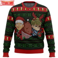 One Punch Man Holiday Ugly Christmas Sweater