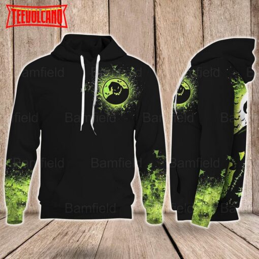 Oogie Boogie Hoodie, Boogieman 3D Hoodie, Nightmare Before Christmas Hoodie