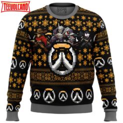 Overwatch Symbol Ugly Christmas Sweater