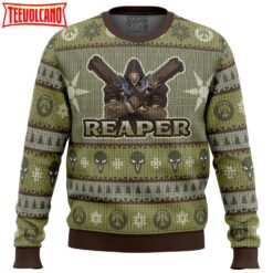 Overwatch The Reaper Ugly Christmas Sweater