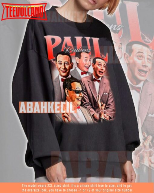 Paul Reubens Shirt Vintage 90s Movie Graphic T-Shirt