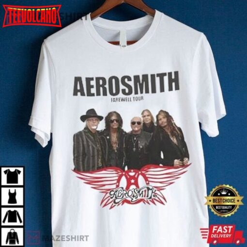 Peace Out Aerosmith Farewell Tour 2023 Shirt