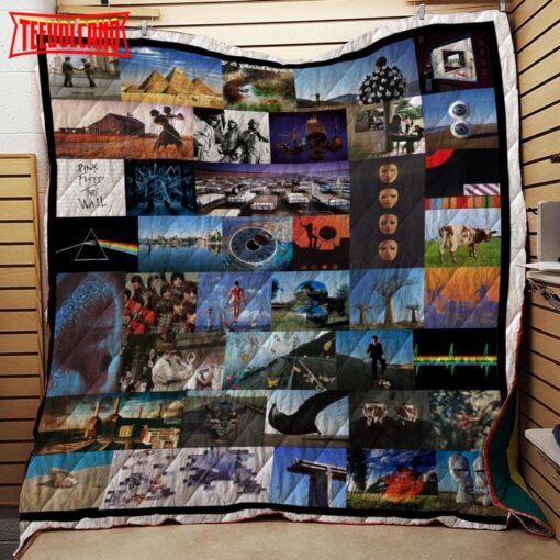 Pink Floyd Albums 3D Customized Quilt Blanket