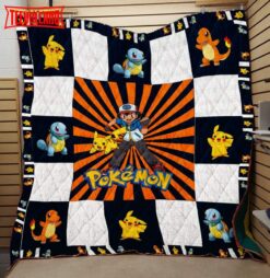 Pokmon 3D Customized Quilt Blanket