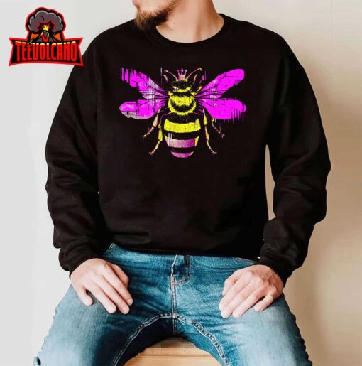 Queen Bee Honey Bee – Vintage T-Shirt