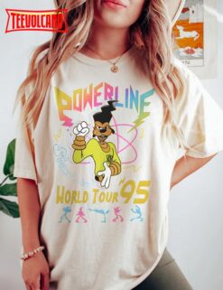 Retro Disney A Goofy Movie Powerline World Tour 95′  Shirt