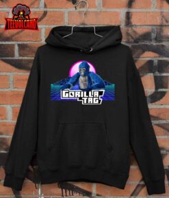 Retro Gorilla Shirt Monkey Tag Gorilla VR Gamer Gifts T-Shirt