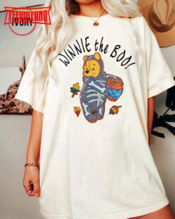 Retro Winnie The Boo Disneyland Halloween Shirt, Winnie The Pooh Shirt