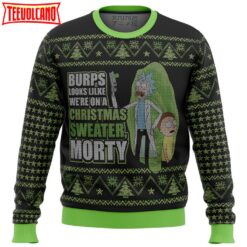 Rick and Morty We’re In a Xmas Sweater Ugly Christmas Sweater