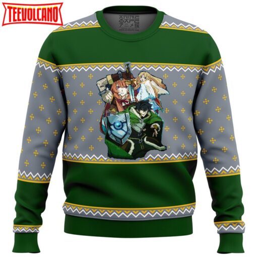 Rising of the Shield Hero Characters Ugly Christmas Sweater