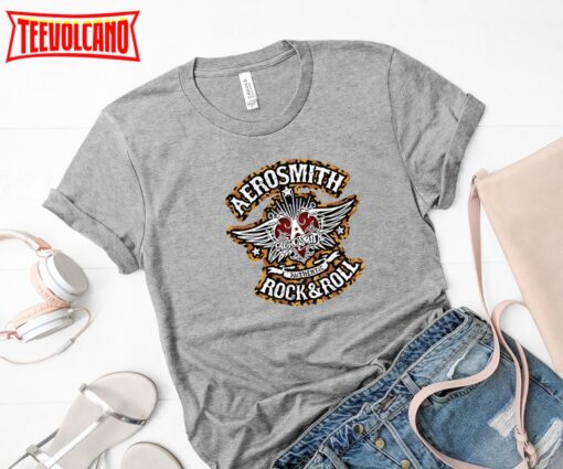 Rock And Roll AeroSmith Rock Band T-Shirt