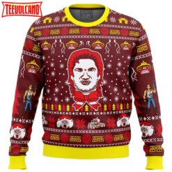 Russell for the Holidays Big Trouble in Little China Ugly Christmas Sweater