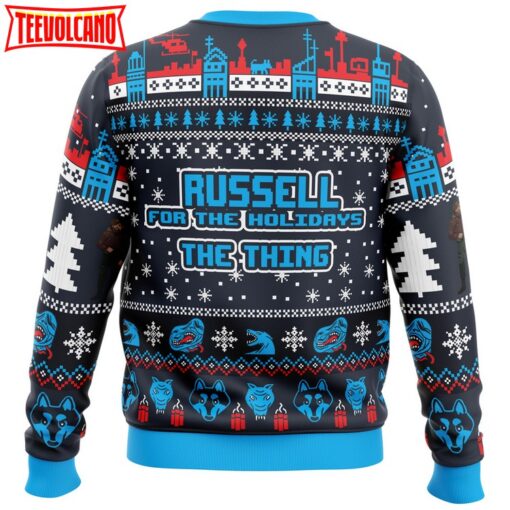 Russell for the Holidays The Thing Ugly Christmas Sweater