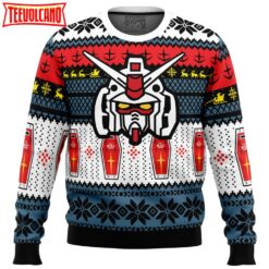 RX 78 Gundam Ugly Christmas Sweater