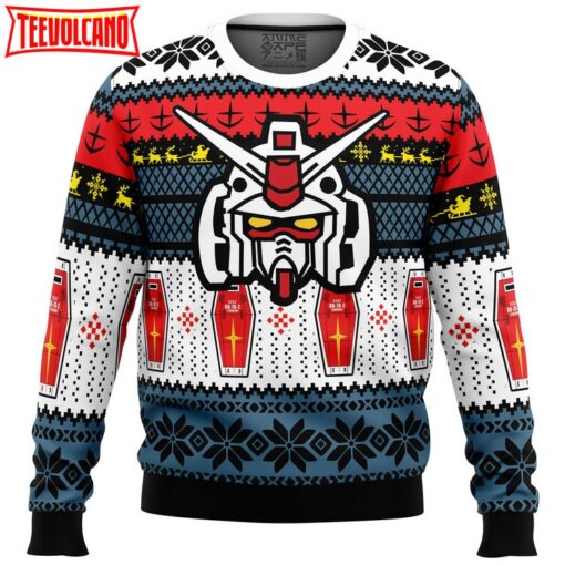 RX 78 Gundam Ugly Christmas Sweater