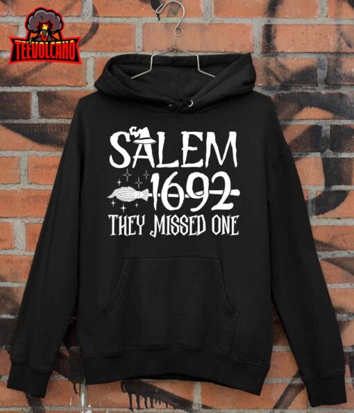 Salem 1692 They Missed One Witch Halloween T-Shirt