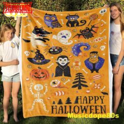 Sanderson Sisters Halloween Hocus Pocus Blanket Decor Home