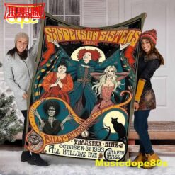 Sanderson Sisters Halloween Hocus Pocus Blanket Gift