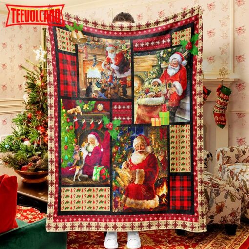 Santa Christmas Blanket