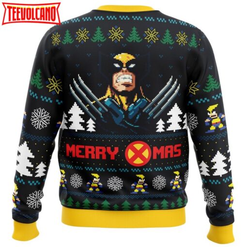 Santa Claws Wolverine Marvel Ugly Christmas Sweater